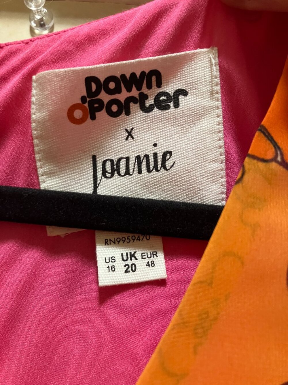 NWT Joanie Clothing x Dawn O'Porter Piña Colada Floral Maxi Dress! UK20/US16! - Picture 5 of 14